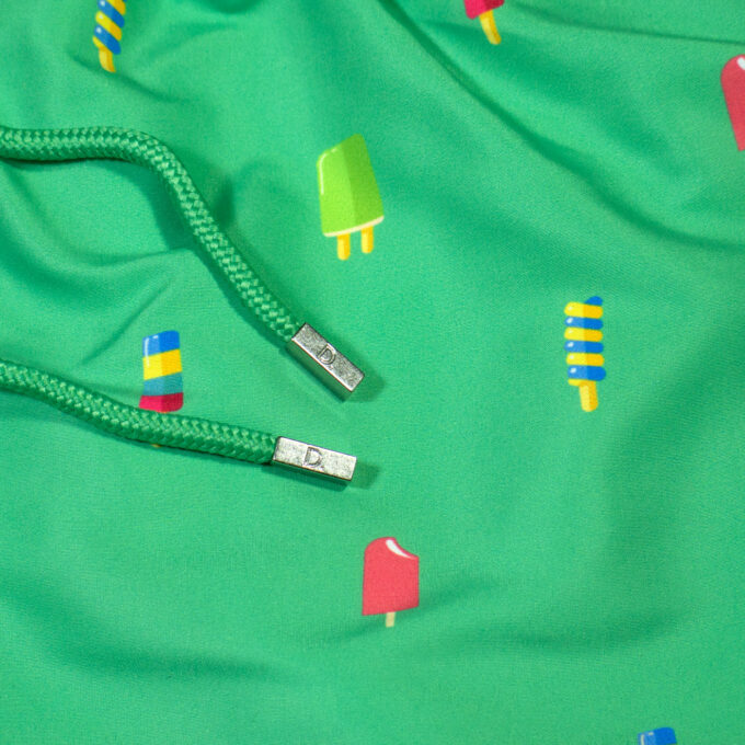 Popsicles Green Swim shorts stoppers