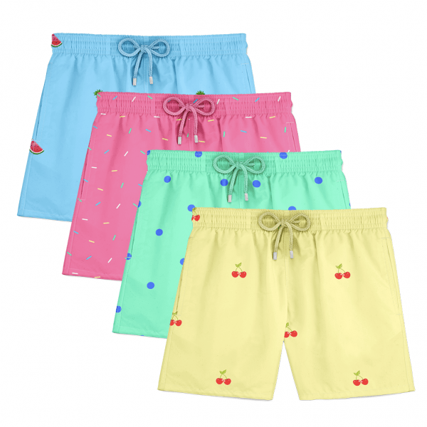 Decisive Lounge Pack Swim Shorts