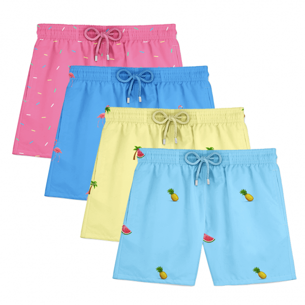 Decisive Party Pack Swim Shorts