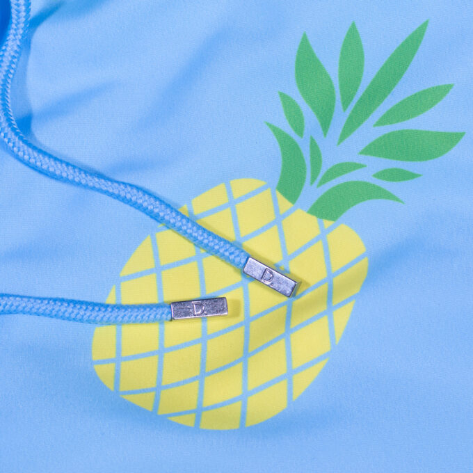Pineapple palm blue stoppers