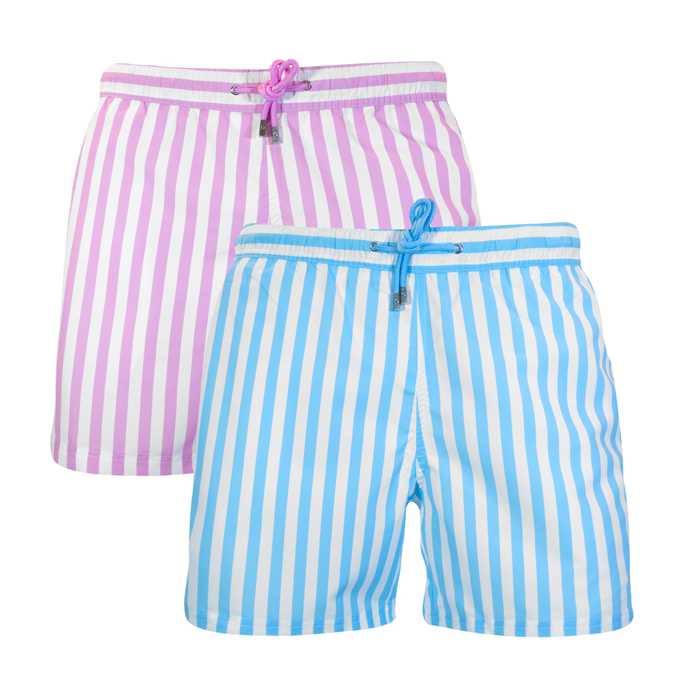 Stripes swim shorts