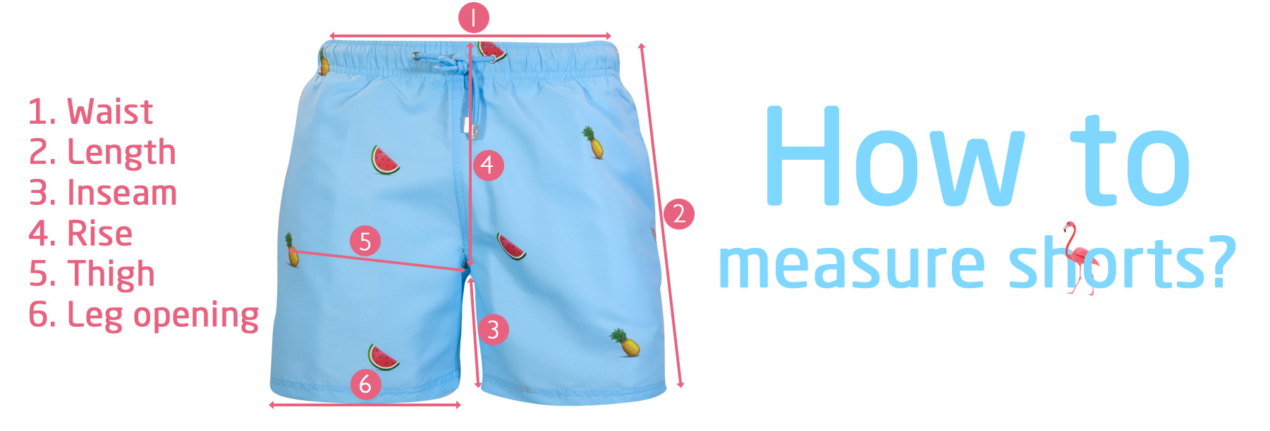 How to measure shorts