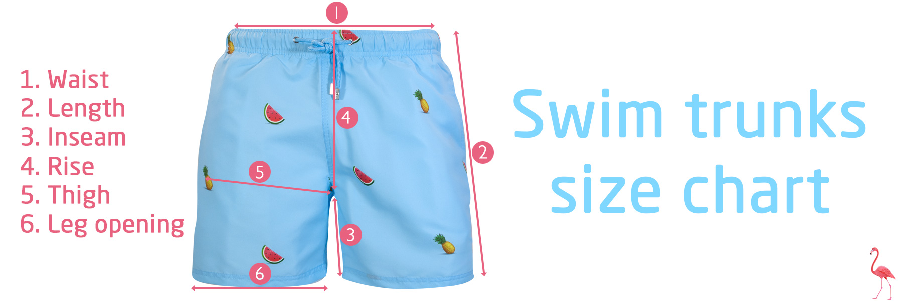 Medium swim trunks waist size clearance