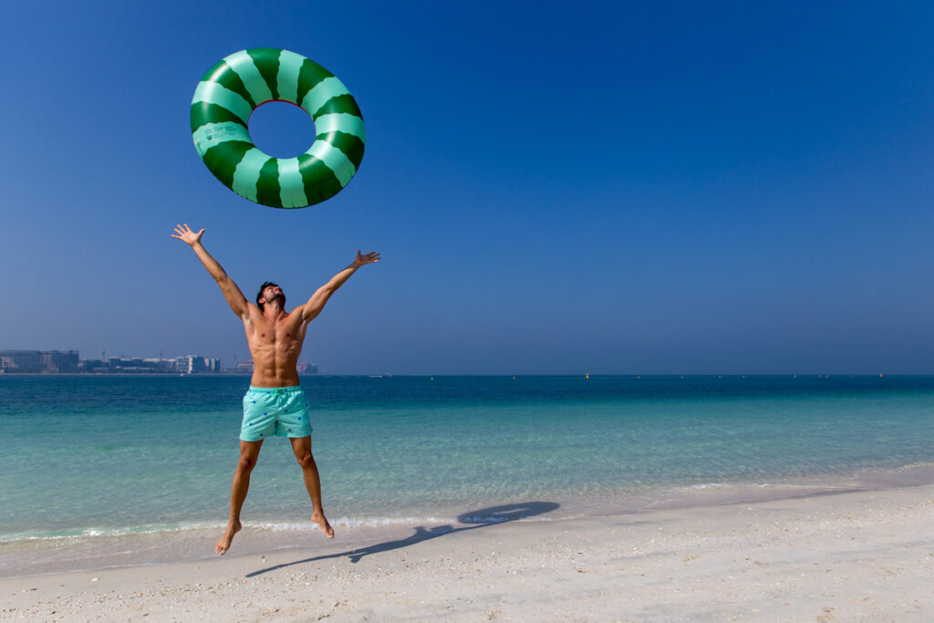 swim trunks to prevent chafing