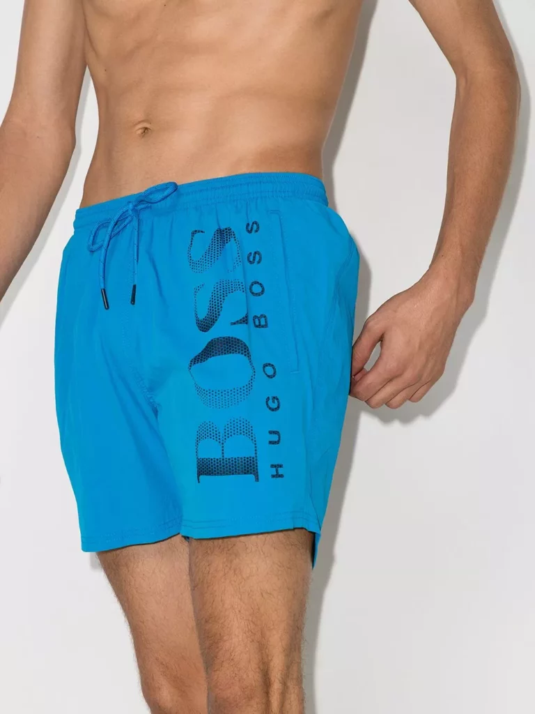 Boss designer swim trunks