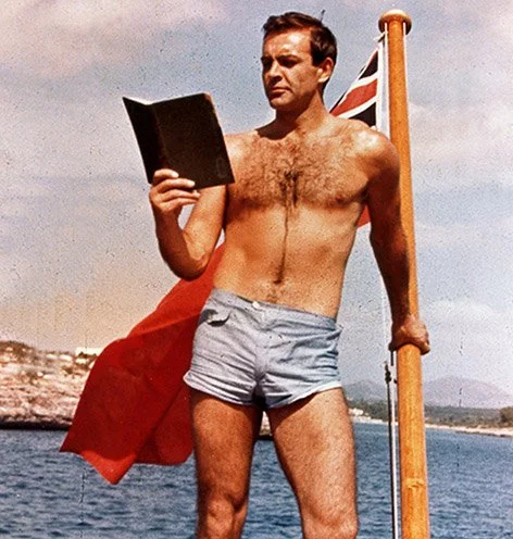 Sean Connery swim trunks