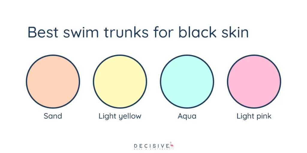 Best swim trunks for black skin tone
