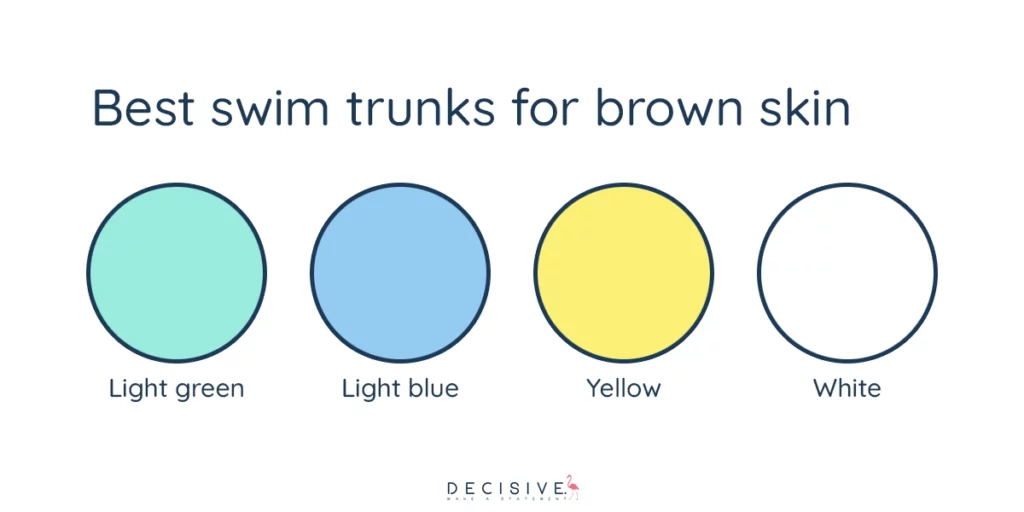 Best swim trunks for brown skin tone