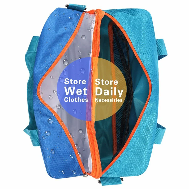 Pack a wet swimsuit in a separate compartment