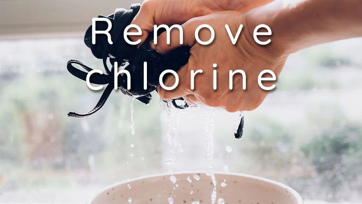 How to get chlorine out of a swimsuit