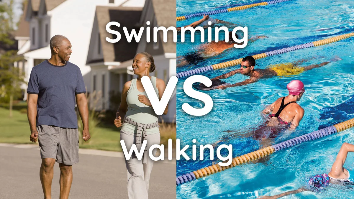 Swimming vs walking