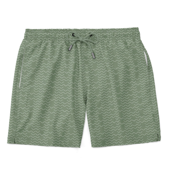 Emerald swim trunks