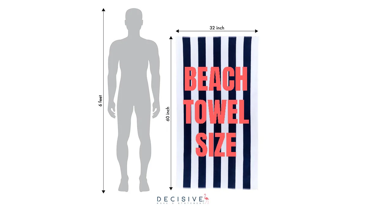 How large are beach towels